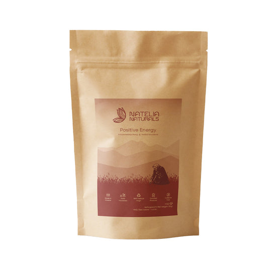 Positive Energy – Kräutertee-Mischung | 50 g im wiederverschließbaren Standbeutel